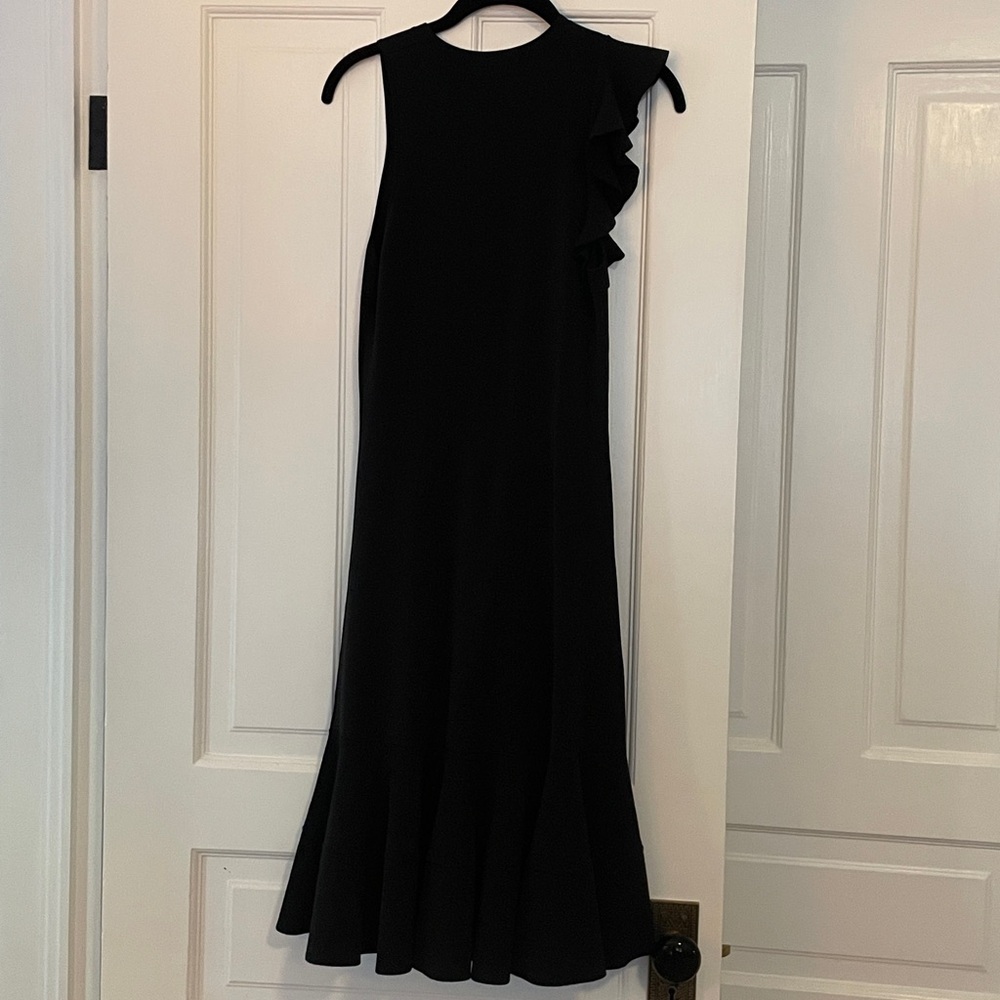 Stunning Proenza Schouler Black Ruffle Sleeve Dress, size XS - Picture 6 of 6
